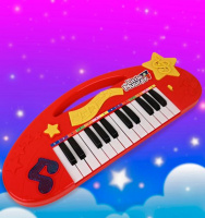 СИНТЕЗАТОР 24 КЛ. НА БАТ., КРАСН, КОР 41*3,7*19,3СМ купить оптом и в розницу СИНТЕЗАТОР 24 КЛ. НА БАТ., КРАСН, КОР 41*3,7*19,3СМ купить оптом и в розницу на базе игрушек